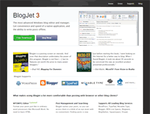 Tablet Screenshot of blogjet.com
